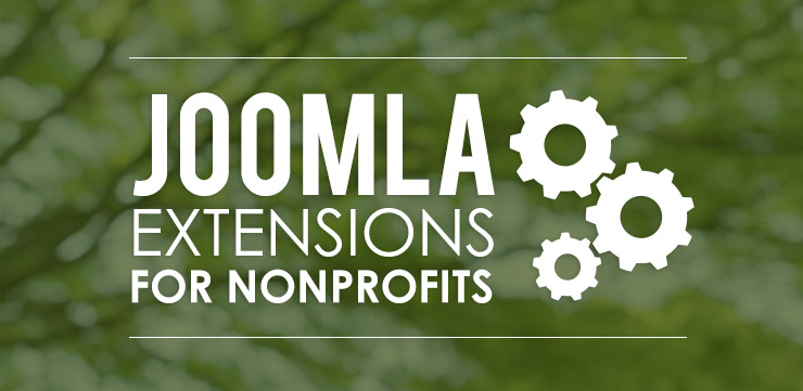 7 Great Joomla Extensions for Nonprofit Websites