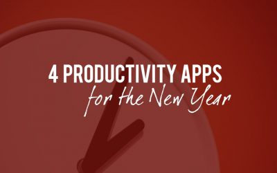 4 Productivity Apps that will Help You Stay Focused in the New Year